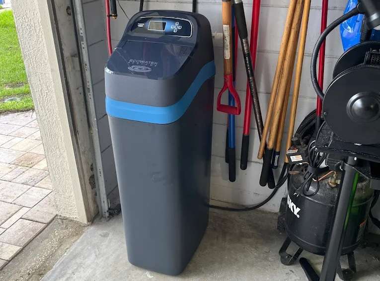 Water Softener Installation in Tampa Garage – Ecowater Central Florida